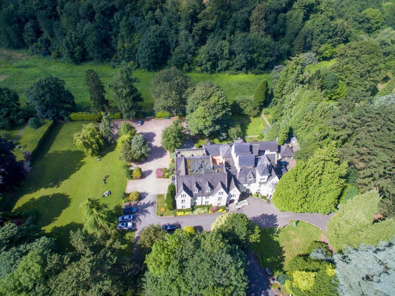Glen-Yr-Afon House Hotel Usk Exteriör bild